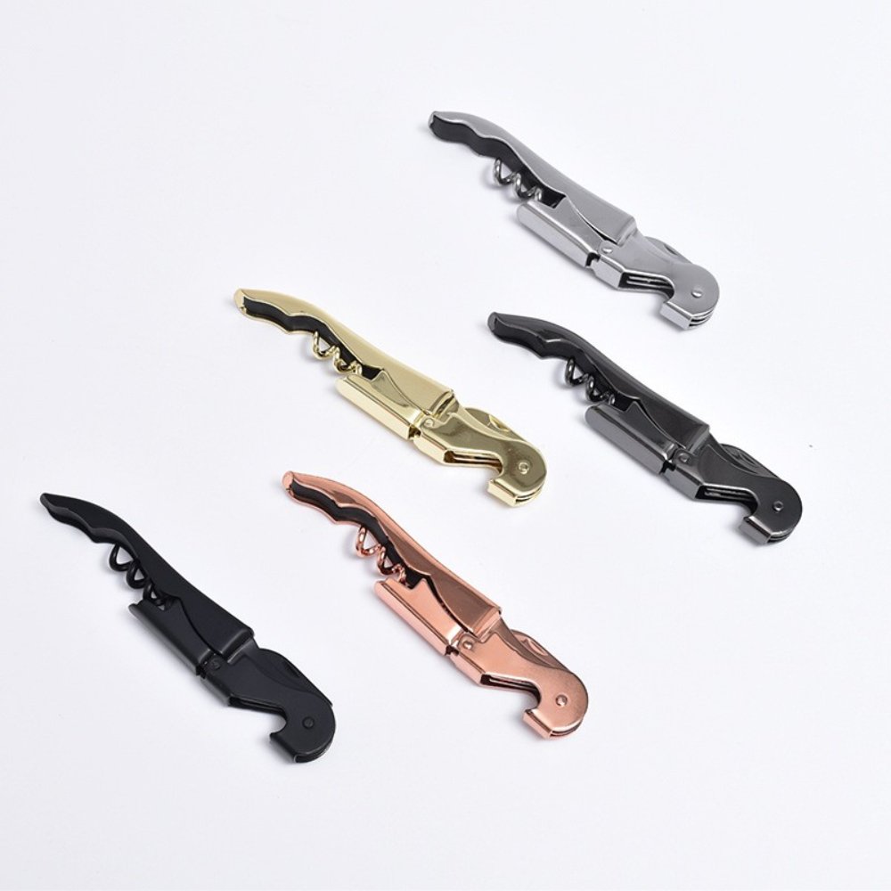 Waiter's Corkscrew Rainbow-Plated Stainless Steel Wine Key Corkscrew Bottle Opener