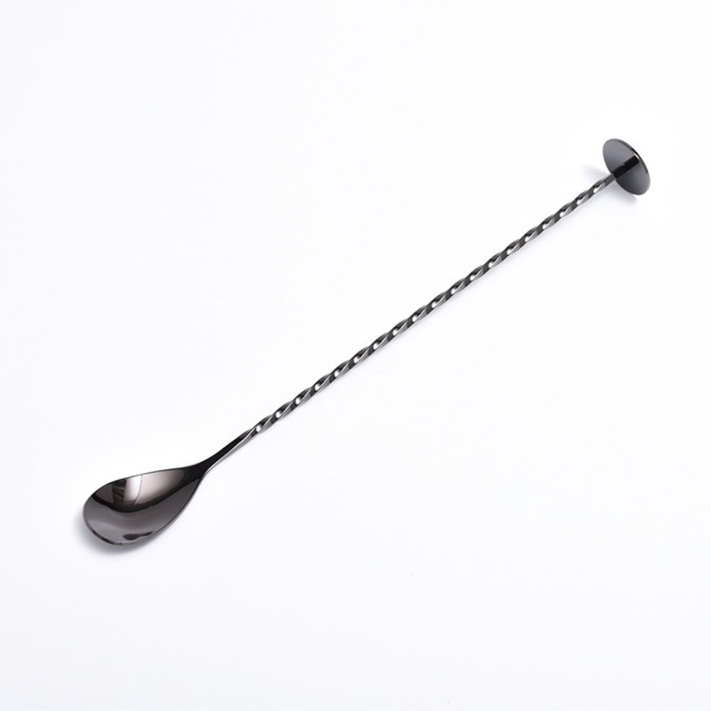 Bar Spoon 304 Stainless Steel Double-Ended Long Handle Cocktail Bar Spoon – JN015
